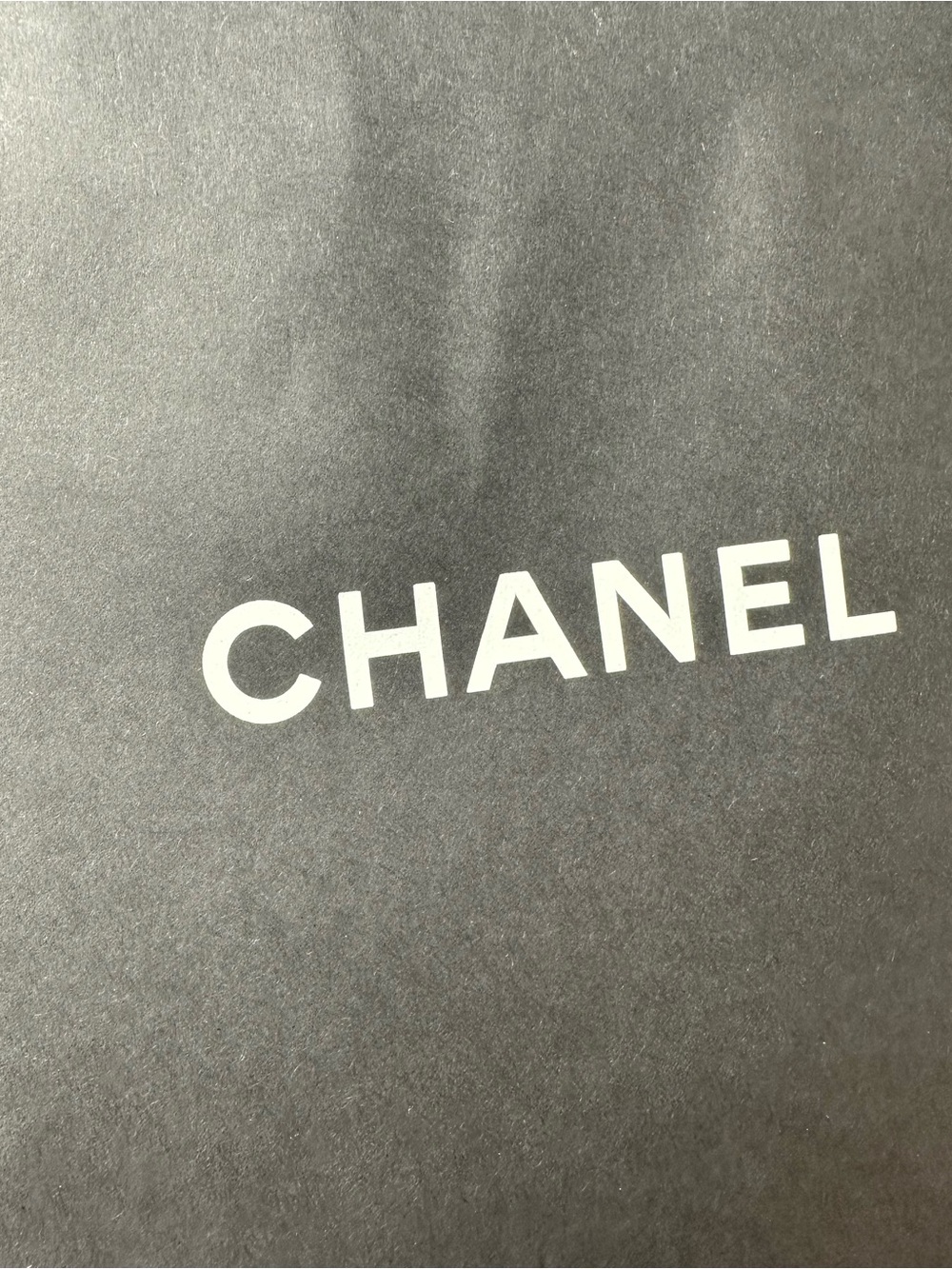 CHANEL Black Shopping Bag with 3D Camellia Flower & Ribbon - Picture 5 of 5